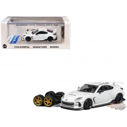 Subaru BRZ Varis Widebody custom - White - Limited Edition - CM Model - 1:64 - CM64-BRZ-09 Passion Diecast