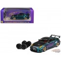 LBWK Nissan 35GT-RR - Caméléon avec carbone - Limited Edition - CM Model - 1:64 - CM64-35RR-16