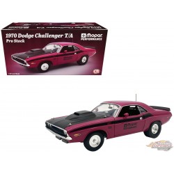 Mopar Performance - 1971 Dodge Challenger T/A Moulin Rouge - Limited 504 Piece - ACME - 1/18 - A1806029