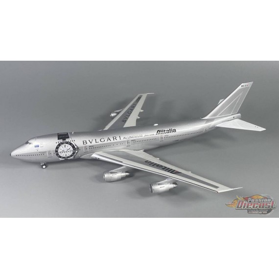 Alitalia Boeing 747-243B "Bulgari" / I-DEMS / B-Models / 1:200 / B-BULGARI-MS