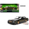 1986 Chevrolet Monte Carlo Lowrider - Hot Black - Lowriders Design - MiJo Exclusives - Maisto 1/24 - 32542 BK