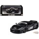 LBWK Liberty Walk F488 Widebody Indonesia Exclusive - Matted Black with Carbon - CM Model - 1:64 - CM64-LB488-INA