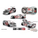 (Preorder) NISSAN SKYLINE GT-R (R34) KAIDO STAR RACING V1 - Mini GT & Kaido★House 1/64 - KHMG197