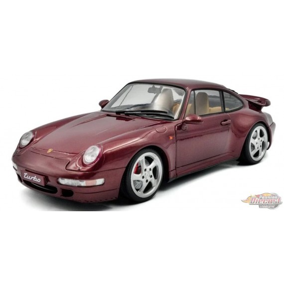 Porsche 911 (993) Turbo 1987 - Solido - 1/18 - S1810102 - Passion Diecast 