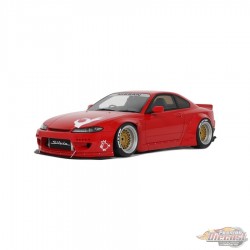 ROCKET BUNNY NISSAN SILVIA S15 NISSAN RED 2014 - 1/18 - OT1115 Passion Diecast 
