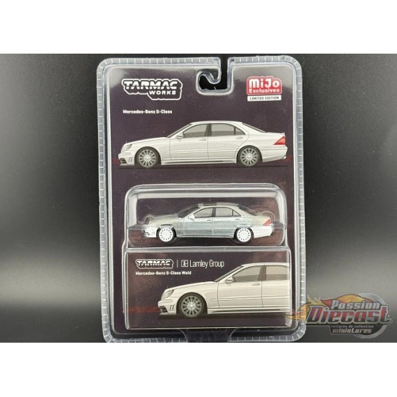 CHASE CAR Mercedes-Benz S-Class Wald Alabaster - Blanc - Tarmac Works - 1/64 - T64G-072-WHGR
