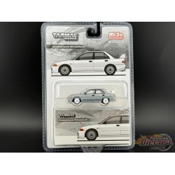 CHASE CAR Mitsubishi Lancer RS Evolution III - Blanc - Tarmac Works - 1/64 - T64G-050-RSGR