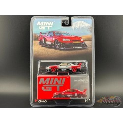 CHASE CAR Nissan LB-ER34 Super Silhouette SKYLINE Rouge/Noir - Mini GT - 1:64 - MGT00843GR Passion Diecast