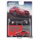 CHASE CAR Nissan Skyline GT-R (R34) V-Spec Rouge Actif - Mini GT - 1:64 - MGT00796GR Passion Diecast