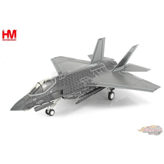 Lockheed F-35C Lightning II / USN VX-9 Vampires, Point Mugu, CA, 2022, "Black Chrome" / Hobby Master 1:72 HA6212
