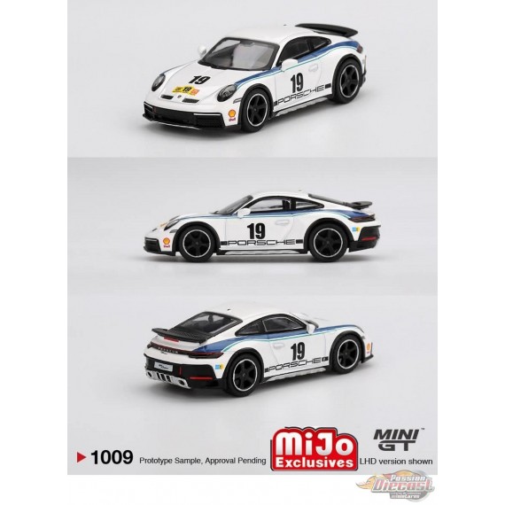 Porsche 911 Dakar Rally 1974 - Mini GT - 1:64 - MGT01009 Passion Diecast