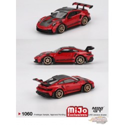 Porsche 911 (992) GT3 RS Weissach Package Guards Rouge - Mini GT - 1:64 - MGT01060 Passion Diecast