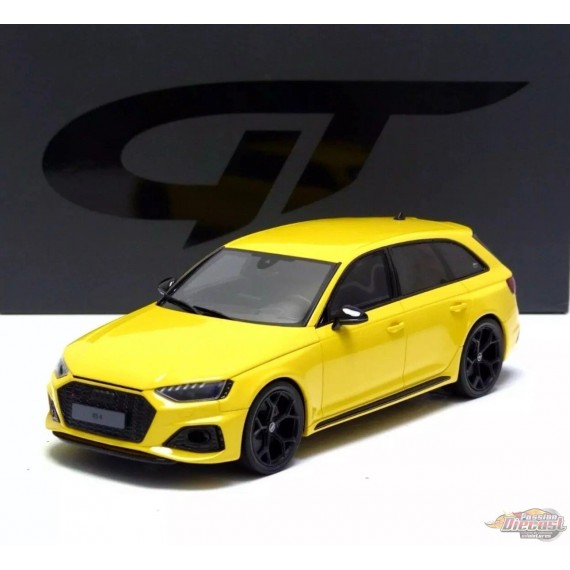 AUDI RS 4 25E ANNIVERSAIRE JAUNE 2024 - 1/18 - GT SPIRIT - GT935