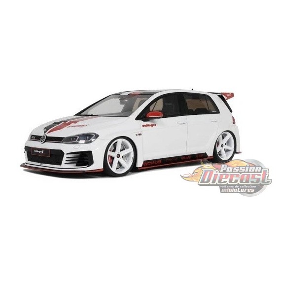 Volkswagen Golf VII GTI Oettinger Pure White 2019 - 1/18 - OT1050 Passion Diecast 