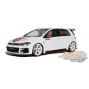 (Preorder)(Free shipping) Volkswagen Golf VII GTI Oettinger Pure Blanc 2019 - 1/18 - OT1050