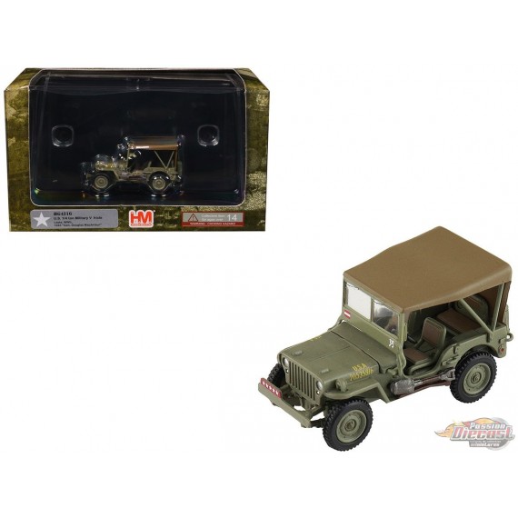 Willys Jeep / US Army, Gen. Douglas MacArthur, Leyte, Philippines, 1945 - Hobby Master 1/72 HG4216