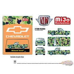 1980 Chevrolet Silverado Custom - Camouflage - MiJo Exclusives - M2 Machine - 1:64 - 31500-MJS93