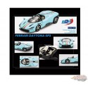 (Preorder) Ferrari Daytona SP3 - Light Blue - BBR Models - 1:64 - BBRFER64020