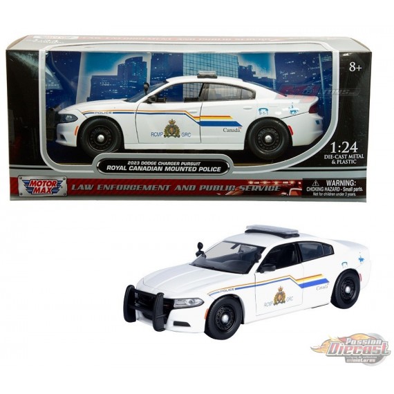 2023 Dodge Charger Pursuit Royal Canadian Mounted Police - Motormax 1-24 - 76809