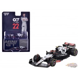 AlphaTauri AT04 No.22 Yuki Tsunoda 2023 F1 2023 Australian GP - Mini GT - 1:64 - MGT00726 Passion Diecast