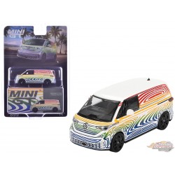 Volkswagen ID. Buzz Prototype Rainbow - Mini GT - 1:64 - MGT00899 Passion Diecast