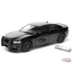 Dodge Charger R/T Police Pursuit 2016 (noir uni) - Exclusivités MiJo - Welly 1/24 - 24079P WBK - Passion diecast