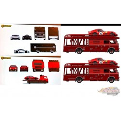 Team Transport Caisse H 2025 Ensemble de 4 - Hot Wheels - 1/64 - FLF56-957H -  Passion Diecast 