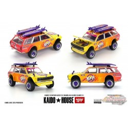 (Preorder) Datsun KAIDO 510 Wagon 4x4 Kaido ISLANDS V1 - Mini GT & Kaido★House 1/64 - KHMG210