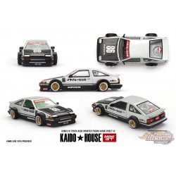 Toyota AE86 Sprinter Trueno Kaido Street V2 - Mini GT & Kaido★House 1/64 - KHMG218 Passion Diecast