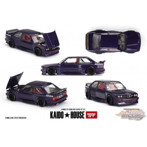 BMW M3 Kaido GT V2 - Mini GT & Kaido★House 1/64 - KHMG216 Passion Diecast