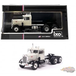 1955 Peterbilt 281 Semi Truck - White - IXO Models - 1:64 - U64TR003 Passion Diecast
