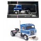 Semi-remorque Kenworth Bullnose 1950 - Bleu - IXO Models - 1:64 - U64TR002 Passion Diecast