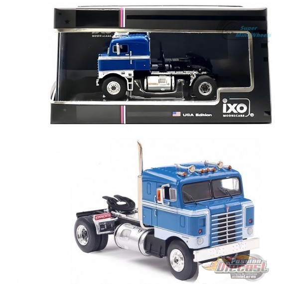1950 Kenworth Bullnose Semi Truck - Blue - IXO Models - 1:64 - U64TR002 Passion Diecast