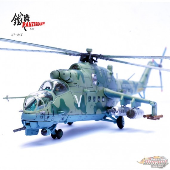 Mil Mi-24V  Hind Attack Helicopter /Russian Army,Ukraine, Battle of Kyiv, 2022 - Panzerkampf Aircraft 14005PB