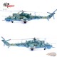 Mil Mi-24V  Hind Attack Helicopter /Russian Army,Ukraine, Battle of Kyiv, 2022 - Panzerkampf Aircraft 14005PB