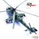 Mil Mi-24V  Hind Attack Helicopter /Russian Army,Ukraine, Battle of Kyiv, 2022 - Panzerkampf Aircraft 14005PB