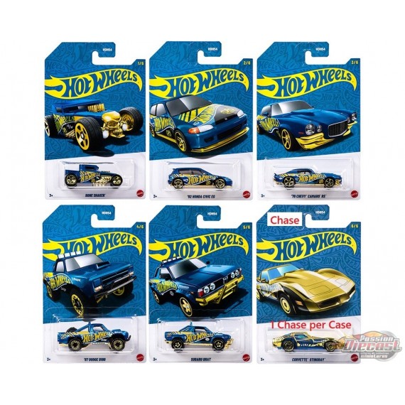 (Preorder) Hot Wheels Pear & Chrome 2025 Assortiment de boîtes J - Hot Wheels 1/64 - HDH54-956J