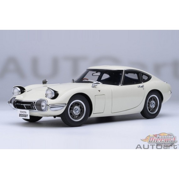 Toyota 2000GT 1967 (Blanc) - Autoart 1/18 - 79546 - Passion Diecast 