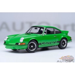 Porsche 911 Carrera 2.7 RS (Viper Green with Black stripes) - Autoart 1/18 - 78034 - Passion Diecast 