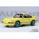 Porsche 911 Carrera 2.7 RS (Jaune clair avec des bandes vertes) - Autoart 1/18 - 78033 - Passion Diecast 