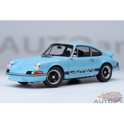 Porsche 911 Carrera 2.7 RS (Gulf Blue with Black stripes) - Autoart 1/18 - 78032 - Passion Diecast 