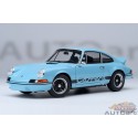 (Free shipping) Porsche 911 Carrera 2.7 RS (Bleu Golfe avec bandes noires) - Autoart 1/18 - 78032