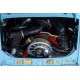 Porsche 911 Carrera 2.7 RS (Bleu Golfe avec bandes noires) - Autoart 1/18 - 78032 - Passion Diecast 