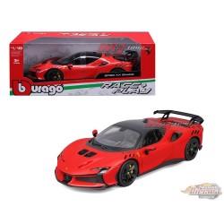Ferrari SF90 XX Stradale - Rouge - Ferrari Race & Play - Bburago 1/18 - 18-16020 RD Passion Diecast 