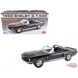 Shelby GT500KR cabriolet 1968 en noir avec toit blanc - Production estimée à 750 pièces - ACME - 1/18 - A1801875