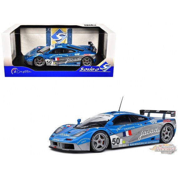 McLaren F1 GTR 50 24 Heures du Mans 1995 - Solido - 1/18 - S1804109 - Passion Diecast 