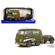 Volkswagen T1 Van Kool Combi trailer 1950 Vert - Solido - 1/18 - S1810901 - Passion Diecast 