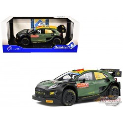 Ford Puma Rally 1 2022 No.7 schwarz - Solido - 1/18 - S1809505 - Passion Diecast 