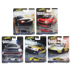 Fast & Furious Premium 2025 M Assortment - Set Of 5 Cars - HNW46-956 -  Passion Diecast