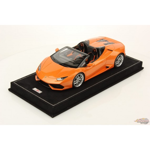 (Usagé) Lamborghini Huracán Spyder LP 610-4 - Mr Collection  1/18 -HURACANSPYDERSPECIAL07